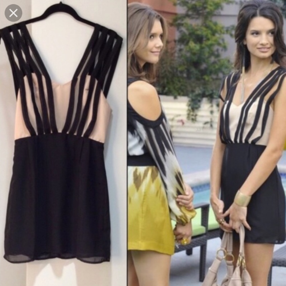 One of a kind chiffon evening dress